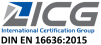 ICG Zertifizierung nach DIN EN ISO 16636