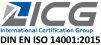 ICG Zertifizierung nach DIN EN ISO 14001